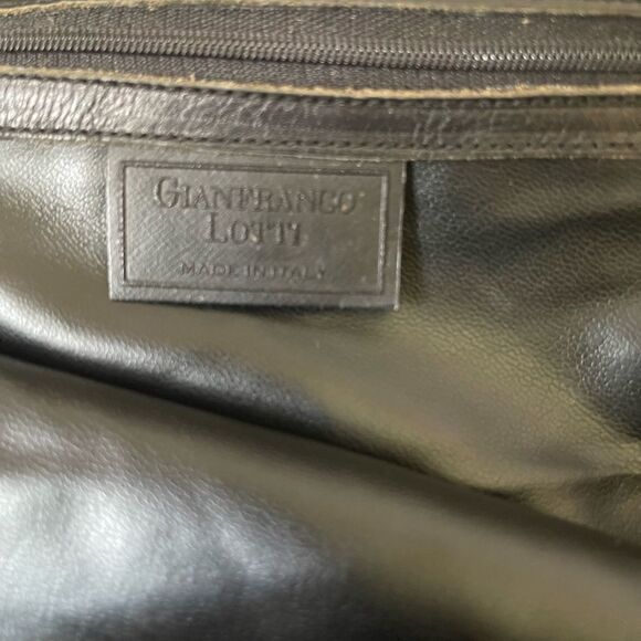 Gianfranco Lotti large hobo shoulder bag in quilted fall colors & black … - Picture 7 of 16